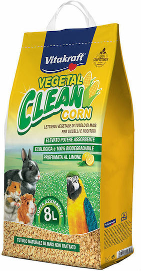 Vitakraft Vegetal Clean Corn Πέλετ 8lt