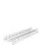 Starax Cabinet Dish Rack Metallic 116.5x26x10cm Silver