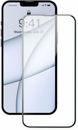 Baseus Full Face Tempered Glass 0.3mm Full Face Tempered Glass 2pcs Black (iPhone 14 Plus / 13 Pro Max)