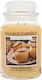 Village Candle Scented Candle Jar with Scent Spiced Vanilla Apple Beige 602gr 1pcs