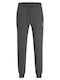 Gordon Sweatpants with Elastic Dark Grey Melange