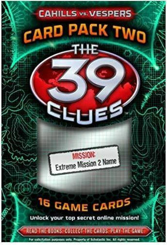The 39 Clues, Cahills vs Vespers Card Pack: 2 Magellan Heist