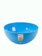 Hega Hogar Plastic Salad Bowl Blue 15x15x8cm