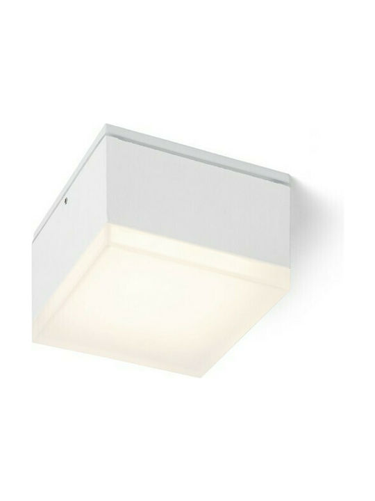 Rendl Light Studio Μονό LED Θερμό Λευκό Σποτ σε Γκρι Χρώμα