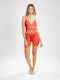 Moongirl S3037 Σετ Sexy Babydoll Red