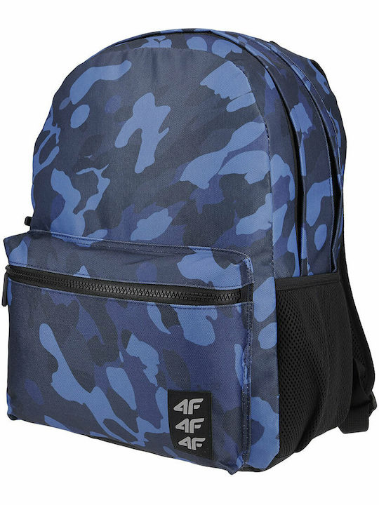 4F School Bag Backpack Junior High-High School in Blue color