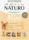 Naturo Tray Wet Dog Food in Pouches with Vegetables Rice and Salmon 150g