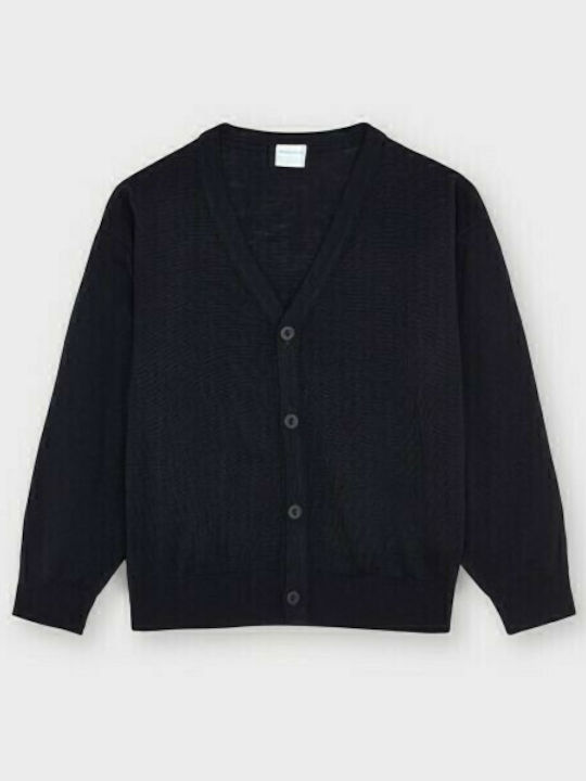 Mayoral Boys Knitted Cardigan with Buttons Navy Blue