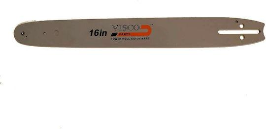 Visco Parts Chainsaw Blade Chainsaw Blade 40cm for Chain with Pitch 3/8"LP, Guide Bar Thickness .050"-1.3mm & Number of Drivers 57E PO16-50NR