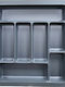 Agoform Plastic Drawer Cutlery Tray 54x48cm Grey