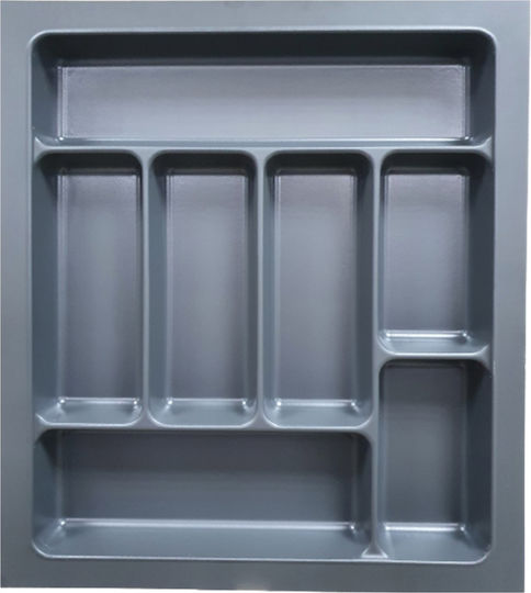 Agoform Plastic Drawer Cutlery Tray 54x48cm Grey