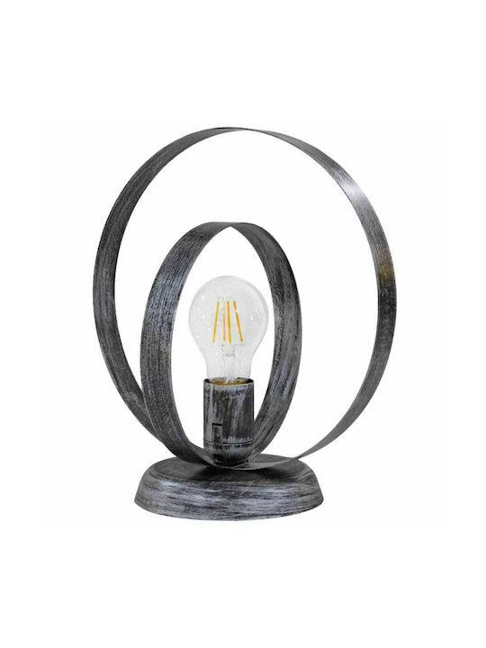Heronia Halka Decorative Lamp with Socket for Bulb E27 Silver