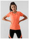 4F Women's Athletic T-shirt Orange