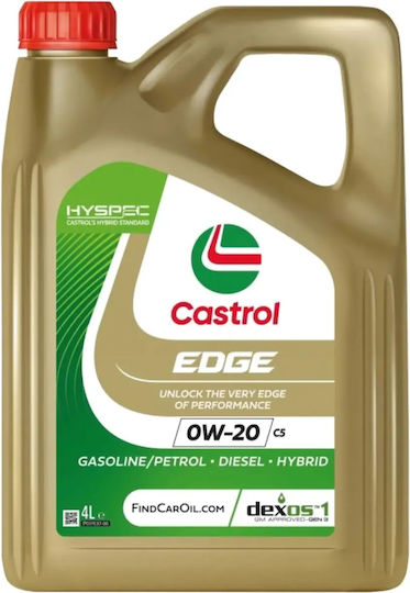 Castrol Edge C5 Συνθετικό Λάδι Αυτοκινήτου 0W-20 4lt