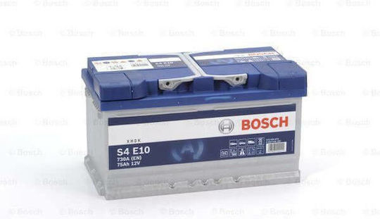 Bosch Car Start/Stop Battery S4 E10 with 80Ah Capacity and 800A CCA