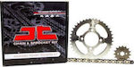 JT Sprockets Kette & Ritzel-Kit (12-42-420HPGB) für Honda GLX