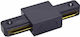 Vivalux LINK-I Track Connector for Lighting Fixtures Black VIV004073