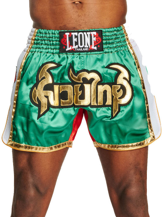 Leone Italy Shorts Kick/Thai-Boxen Grün