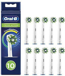 Oral-B Cross Action CleanMaximizer XXL Pack Ανταλλακτικές Κεφαλές για Ηλεκτρική Οδοντόβουρτσα 81730430 10τμχ