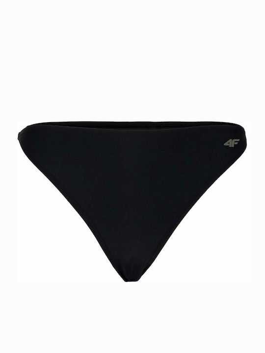 4F Bikini Slip Μαύρο