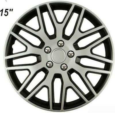 Auto Radkappen Set Versaco Dakar NC 4Stück 15" Silber