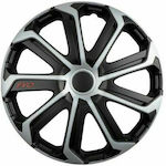 Versaco Set Capace Roți Auto Evo 4buc 16" Argint