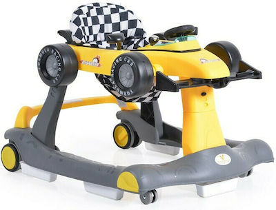 Cangaroo Daytonna Baby Walker with Music Yellow