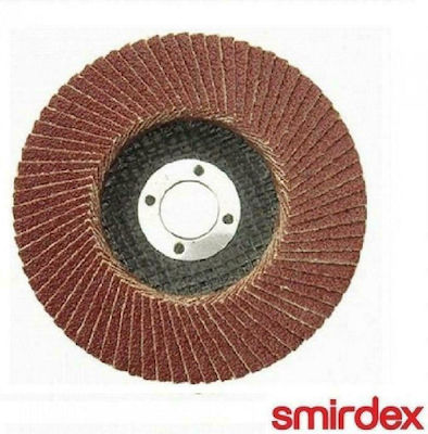 Smirdex Flap Schleifscheibe Metall 115mm P100 5Stück 9190115100