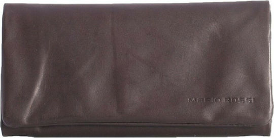 Mario Rossi Tobacco Pouch 2681 With Magnetic Clasp 16.5x8cm Brown