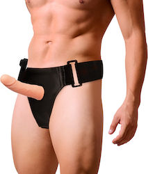 Harness Attraction Blake Harnașament cu Dildo 15.5cm în culoarea Flesh