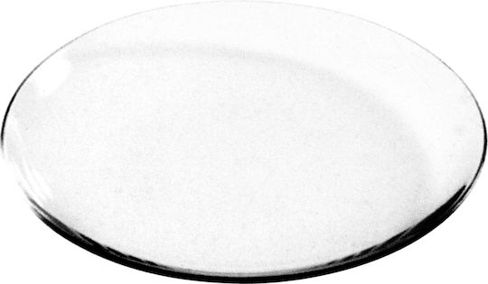 Walther Round Glass Decorative Platter Svea Transparent 30.5x30.5x3.3cm