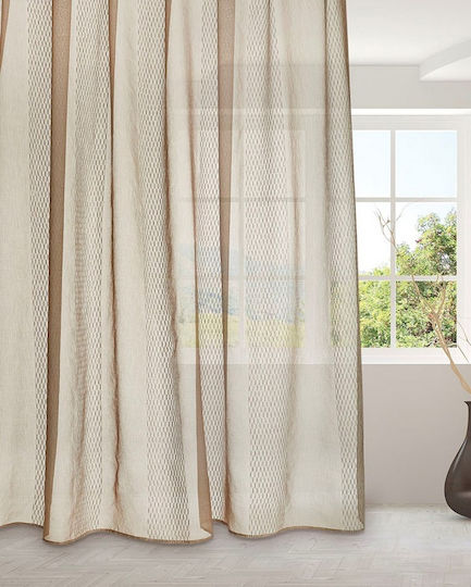 Whitegg Curtain with Pencil Pleat Κ063 3 270x280cm