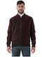 Toledo Jacke aus Kunstleder Burgundisch