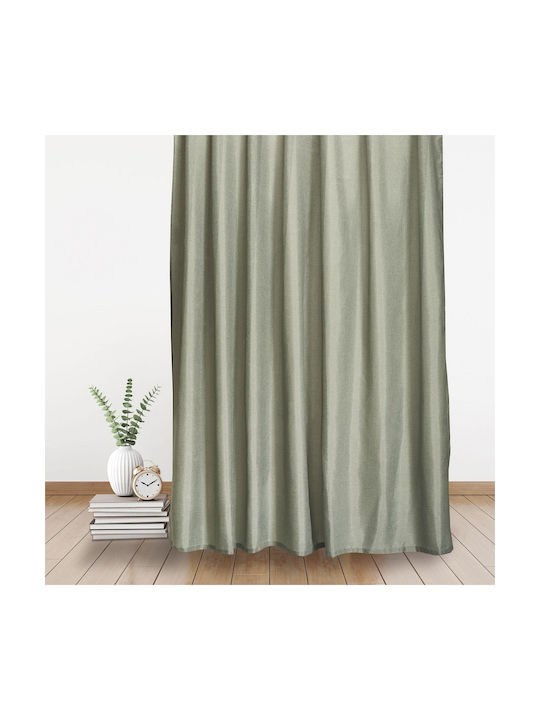 Whitegg Curtain with Pencil Pleat Κ066 4 Sage 2...