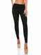 Fashion Style Women's Fabric Trousers in Slim Fit Black