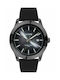 Le Dom Ocean Star Watch Battery with Black Rubber Strap