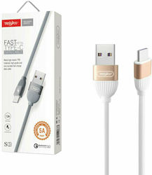 Tranyoo S3 USB 2.0 USB-C male - USB-A 1.2m