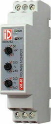 Cronos Electronics Μονοφασικός Επιτηρητής Τάσης Ράγας VM-40 Cronos Electronics Μονοφασικός Επιτηρητής Τάσης Ράγας VM-40