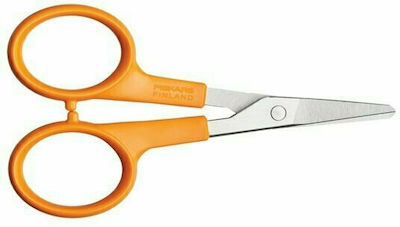 Fiskars Classic Emboidery Straight Scissors 10cm with Metallic Blade Orange