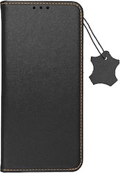 Forcell Leather Smart Pro Synthetic Leather Book Black (Redmi 9A / 9AT)