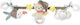 Fehn Chain for Stroller Pram Chain Bruno for 0++ Months