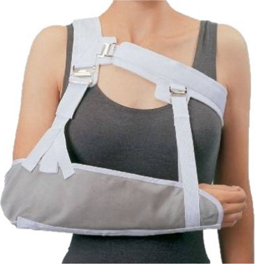Medical Brace MB.3050 Acromioclavicular Splint Left Side Gray