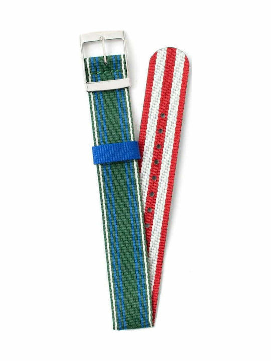 Timex Υφασμάτινο Λουράκι Πράσινο 18mm