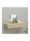 Shelf Wall Oak 60x23.5x10cm