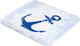 Kleine Wolke Anchor Shower Non-slip with Suction Cups Blue 55x55εκ.