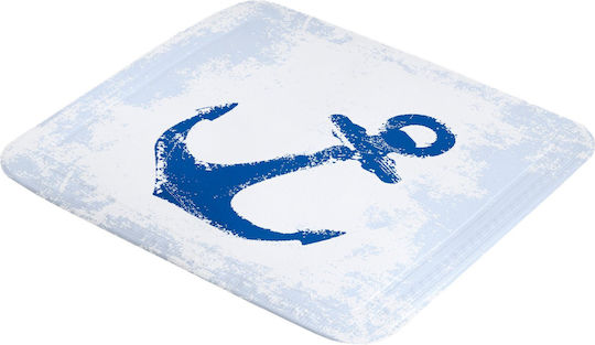 Kleine Wolke Anchor Shower Non-slip with Suction Cups Blue 55x55εκ.
