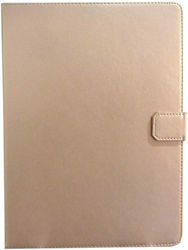 ObaStyle Uniflip Flip Cover Synthetic Leather Gold (Universal 11-12")