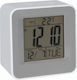 Keskor Tabletop Digital Clock with Alarm White 84402-4