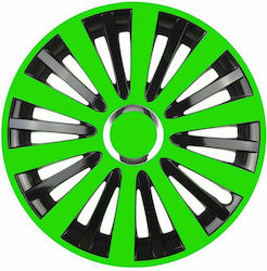 Leoplast Capace De Roți Auto Falcon 16 Inch 4 Bucăți Verzi WC82996 Leoplast Capace De Roți Auto Falcon 16 Inch 4 Bucăți Verzi WC82996