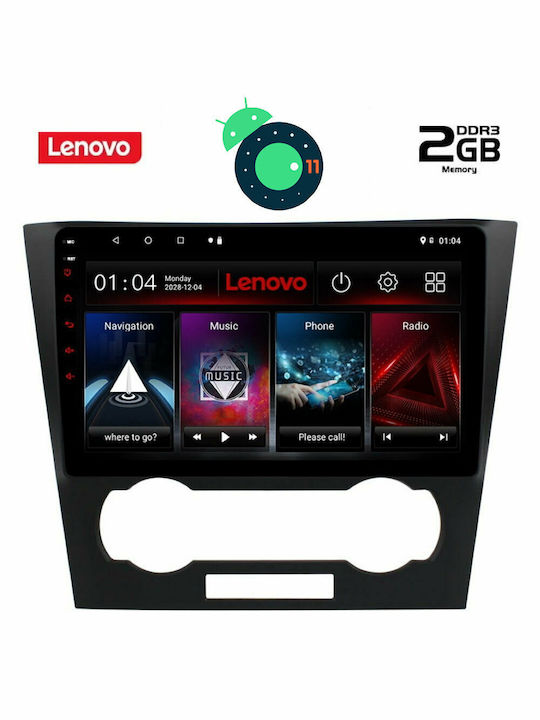 Lenovo Sistem Audio Auto pentru Audi A7 Chevrolet Epica 2006-2011 (Bluetooth/USB/AUX/WiFi/GPS/Apple-Carplay/Partitură) cu Ecran Tactil 9" DIQ_LVB_4073